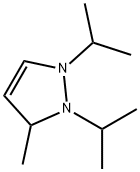 1H-Pyrazole,2,3-dihydro-3-methyl-1,2-bis(1-methylethyl)-(9CI) Struktur