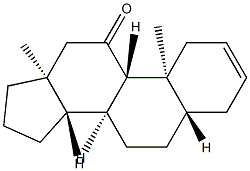 5α-Androst-2-en-11-one Struktur