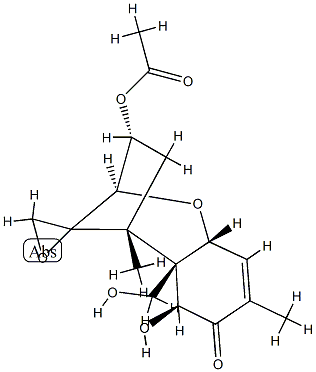 acetyldeoxynivalenol Struktur