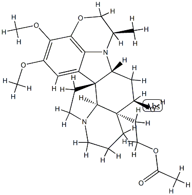 4,25-Secoobscurinervan-4-ol, 15,16-dimethoxy-22-methyl-, 21-acetate, ( 4beta,22alpha)- Struktur