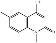 2(1H)-Quinolinone,4-hydroxy-1,6-dimethyl-(9CI) Struktur