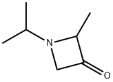 3-Azetidinone,2-methyl-1-(1-methylethyl)-(9CI) Struktur