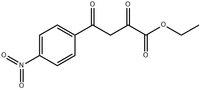 ethyl 4-(4-nitrophenyl)-2,4-dioxobutanoate Struktur