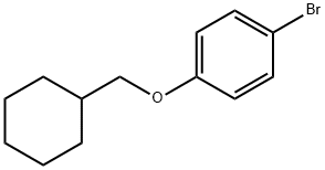 1-bromo-4-(cyclohexylmethoxy)benzene Struktur