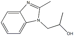 1-Benzimidazoleethanol,alpha,2-dimethyl-(7CI,8CI) Struktur