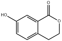 1H-2-Benzopyran-1-one,3,4-dihydro-7-hydroxy-(9CI) Struktur