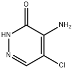 4-Amino-5-chloro-3(2H)-pyridazinone Struktur