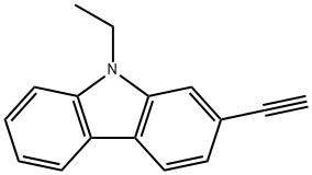 9H-Carbazole,9-ethyl-2-ethynyl-(9CI) Struktur