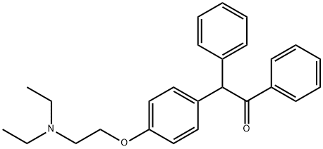 Deschloro-1,2-dihydro-2-oxo CloMiphene Struktur