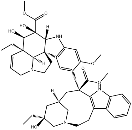 N-Desformyl-4-desacetyl Vincristine Struktur