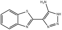 1H-1,2,3-Triazol-4-amine,5-(2-benzothiazolyl)-(9CI) Struktur