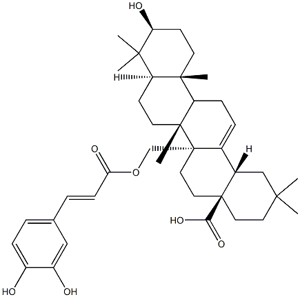 Myriceric acid B Struktur