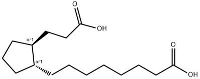 tetranorprostanedioic acid Struktur