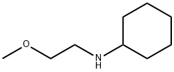 N-(2-methoxyethyl)cyclohexanamine Struktur