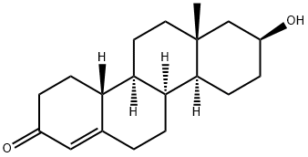 (8α)-17β-Hydroxy-D-homoestr-4-en-3-one Struktur