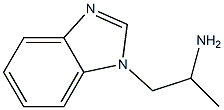 1H-Benzimidazole-1-ethanamine,alpha-methyl-(9CI) Struktur