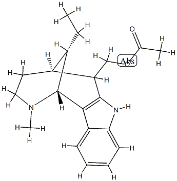 Dasycarpidan-1-methanol acetate Struktur