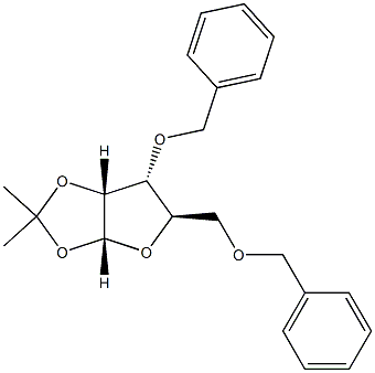 α-D-Ribofuranose, 1,2-O-(1-methylethylidene)-3,5-bis-
O-(phenylmethyl)-