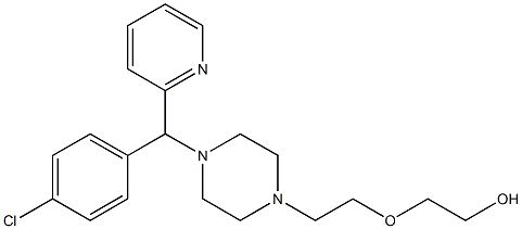 Piclopastine Struktur