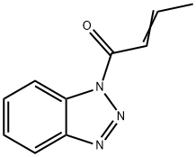 1-(2-BUTENOYL)-1H-BENZOTRIAZOLE  97 Struktur