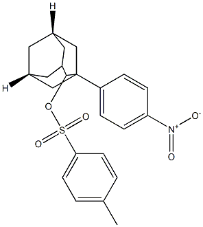 1-(4-Nitrophenyl)tricyclo[3.3.1.13,7]decan-2-ol 4-methylbenzenesulfonate Struktur