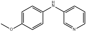 3-Pyridinamine,N-(4-methoxyphenyl)-(9CI) Struktur