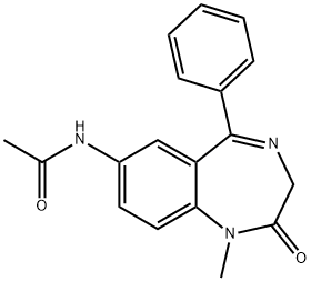 7-AcetaMido NiMetazepaM Struktur