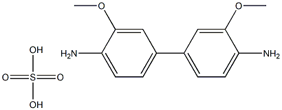 Dianisidine·sulfate Struktur