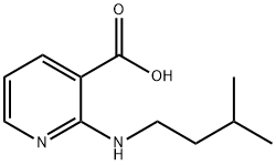 3-Pyridinecarboxylicacid,2-[(3-methylbutyl)amino]-(9CI) Struktur