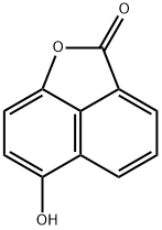 5-Hydroxynaphthalene-1,8-carbolactone Struktur