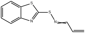 2-Benzothiazolesulfenamide,N-2-propenylidene-(9CI) Struktur