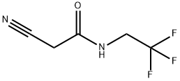 2-cyano-N-(2,2,2-trifluoroethyl)acetamide Struktur