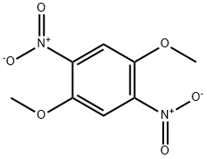 1,4-dimethoxy-2,5-dinitrobenzene Struktur