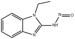 1H-Benzimidazol-2-amine,1-ethyl-N-nitroso-(9CI) Struktur