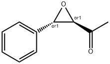 Ethanone, 1-[(2R,3S)-3-phenyloxiranyl]-, rel- (9CI) Struktur