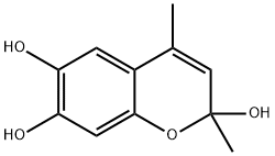 2H-1-Benzopyran-2,6,7-triol,2,4-dimethyl-(9CI) Struktur