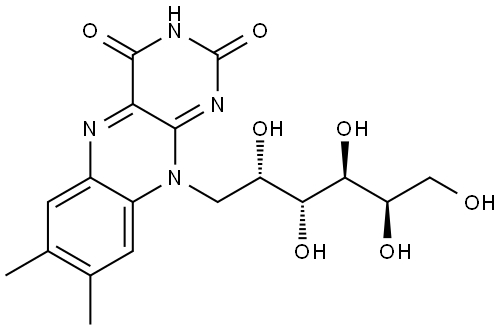 GALACTOFLAVIN Struktur