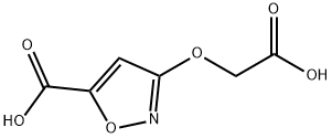 5-Isoxazolecarboxylicacid,3-(carboxymethoxy)-(9CI) Struktur