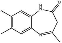 5,9,10-trimethyl-2,6-diazabicyclo[5.4.0]undeca-5,8,10,12-tetraen-3-one Struktur