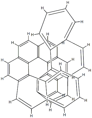 Dibenzo[g,g']naphtho[2,1-c:7,8-c']diphenanthrene Struktur