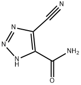 1H-1,2,3-Triazole-4-carboxamide,5-cyano-(9CI) Struktur