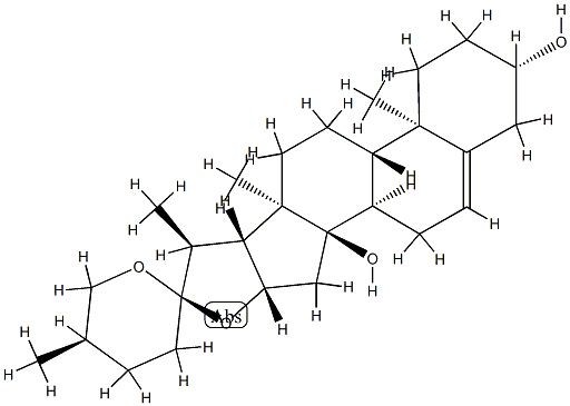 Diosgenin Struktur