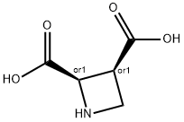 2,3-Azetidinedicarboxylicacid,(2R,3S)-rel-(9CI) Struktur