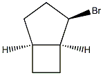 Bicyclo[3.2.0]heptane, 2-bromo-, (1-alpha-,2-ba-,5-alpha-)- (9CI) Struktur