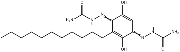 embelin disemicarbazone Struktur