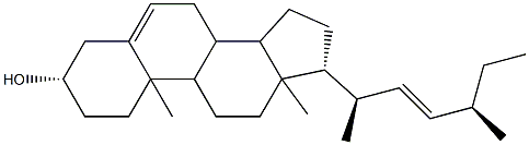 (22Z)-27-Norergosta-5,22-dien-3β-ol Struktur