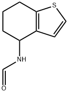 N-[(4,5,6,7-Tetrahydrobenzo[b]thiophen)-4-yl]formamide Struktur