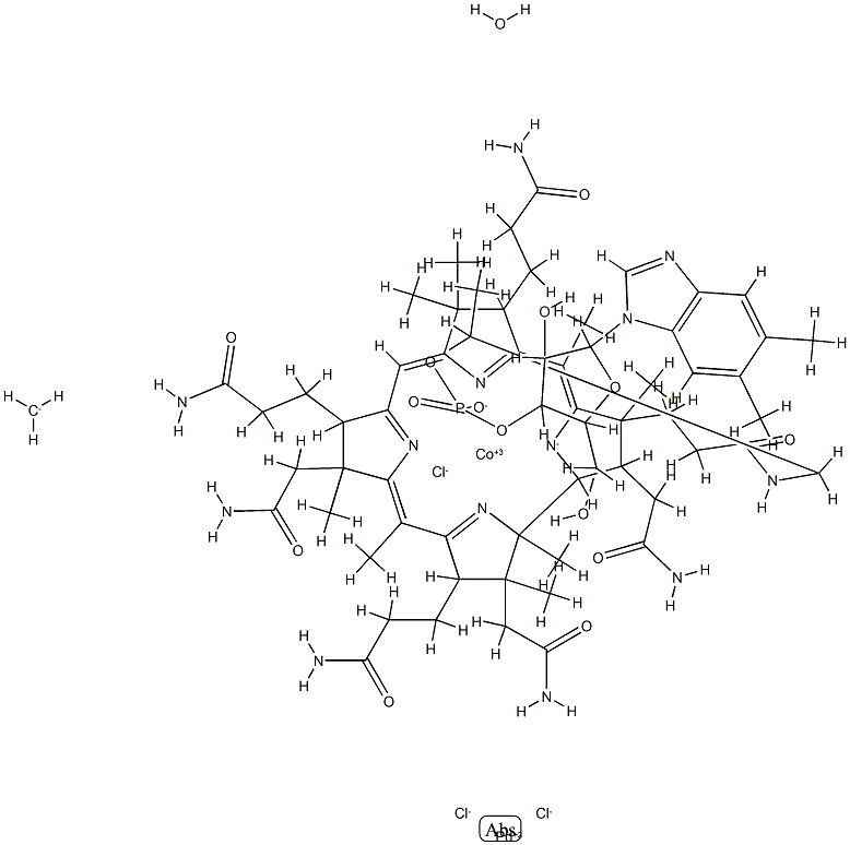 methylcobalamine chlorpalladate Struktur