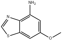 4-Benzothiazolamine,6-methoxy-(9CI) Struktur