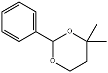 1,3-Dioxane,4,4-dimethyl-2-phenyl-(9CI) Struktur